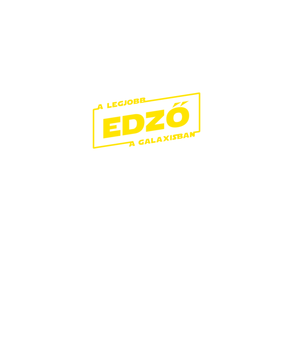 Star Wars legjobb edzo solo minta fekete pólón
