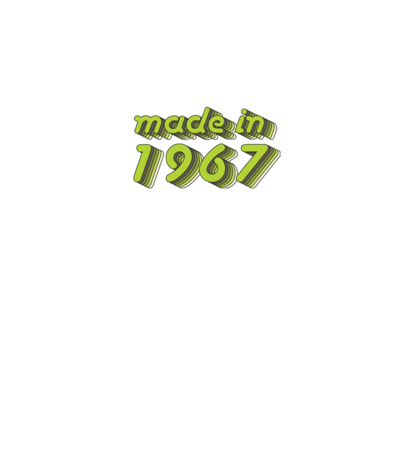 made-in-1967-green-grey minta szürke pólón