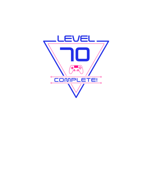 level-complete-70 minta neonsárga pólón