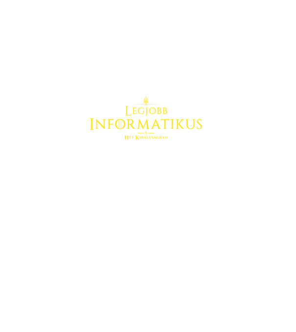 got-legjobb-informatikus minta fekete pólón