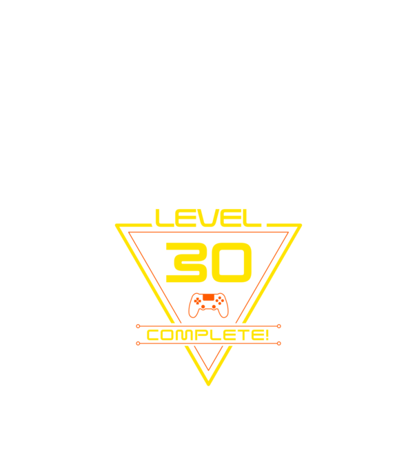 level-complete-30 minta sötétkék pólón