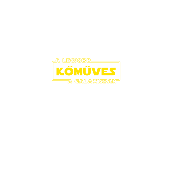 star-wars-legjobb-komuves minta fekete pólón