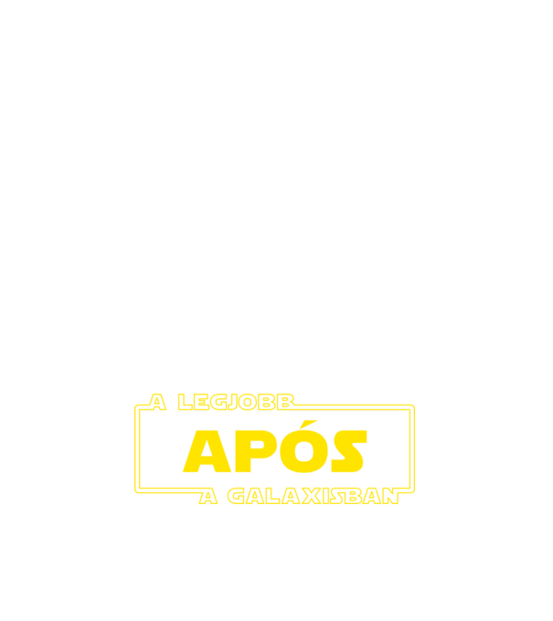 star-wars-legjobb-apos minta sötétkék pólón