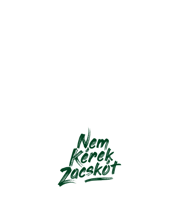 Nem kérek zacskót	(darkgreen) minta világos rózsaszín pólón