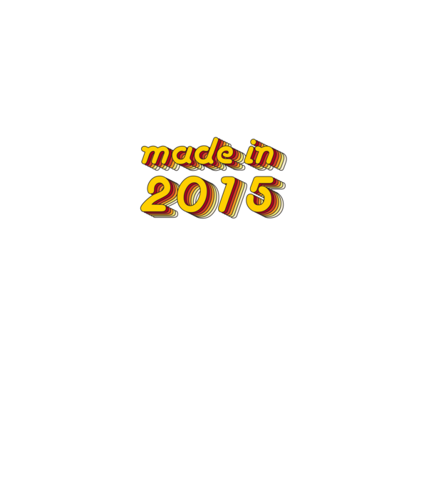 made-in-2015-yellow-red minta szürke pólón