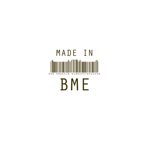 made-in-bme minta sárga pólón