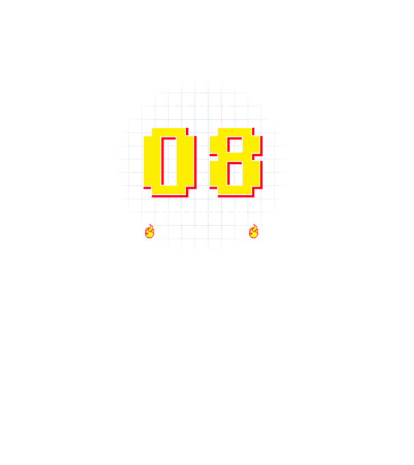 Level Unlocked 08 minta fekete pólón