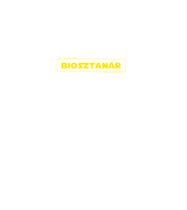 Star Wars legjobb biosztanar minta fekete pólón