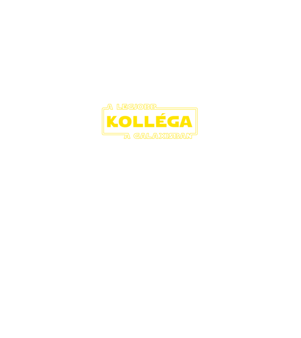 star-wars-legjobb-kollega minta fekete pólón