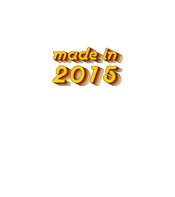 made-in-2015-yellow-red minta királykék pólón