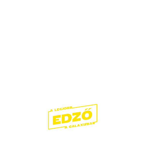 Star Wars legjobb edzo solo minta fehér pólón