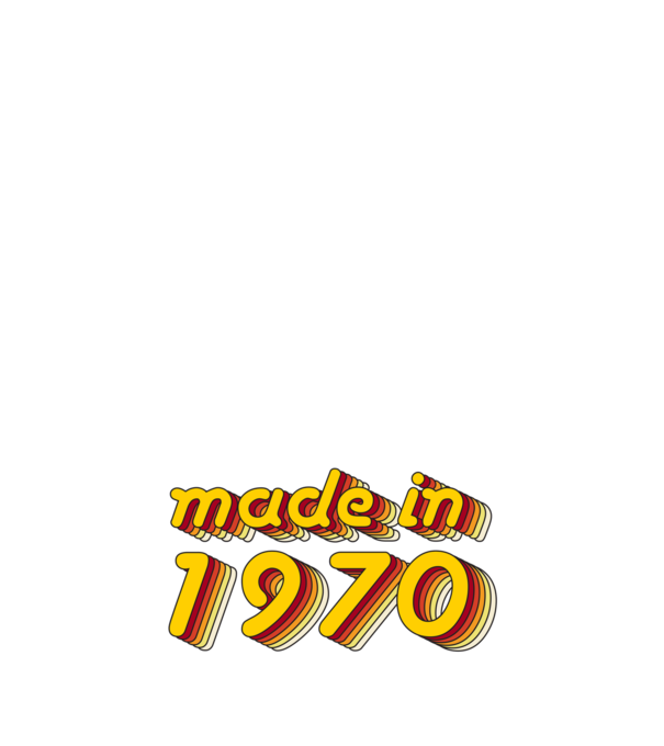 made-in-1970-yellow-red minta zöld pólón