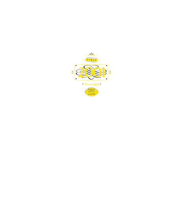 since-2001 minta zöld pólón