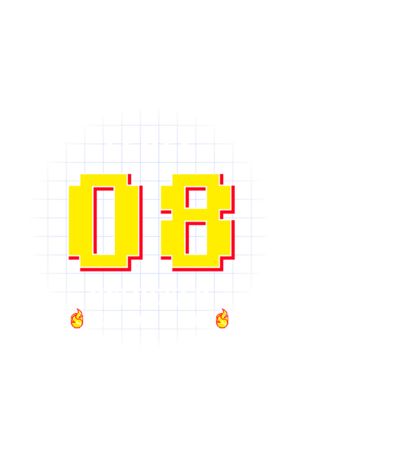 Level Unlocked 08 minta fekete pólón