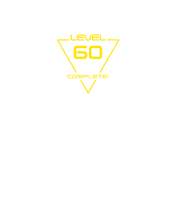 level-complete-60 minta királykék pólón