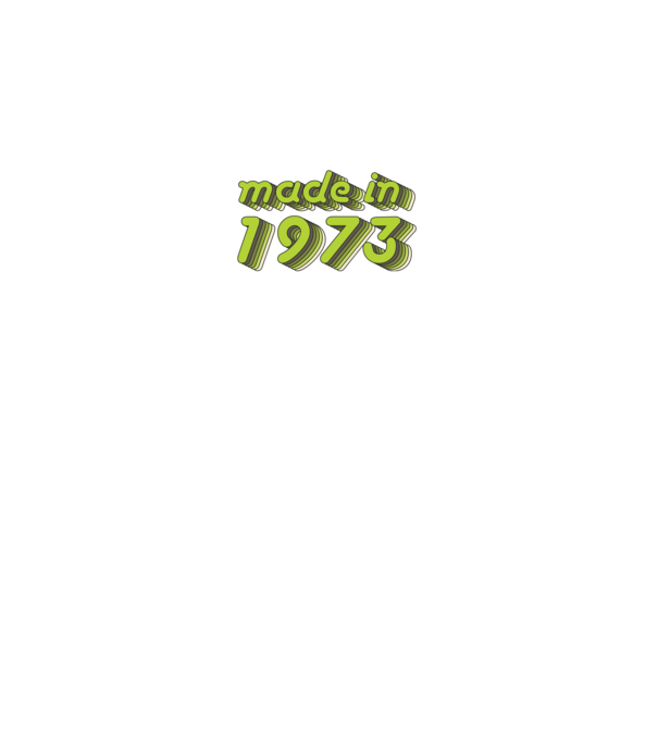made-in-1973-green-grey minta fehér pólón