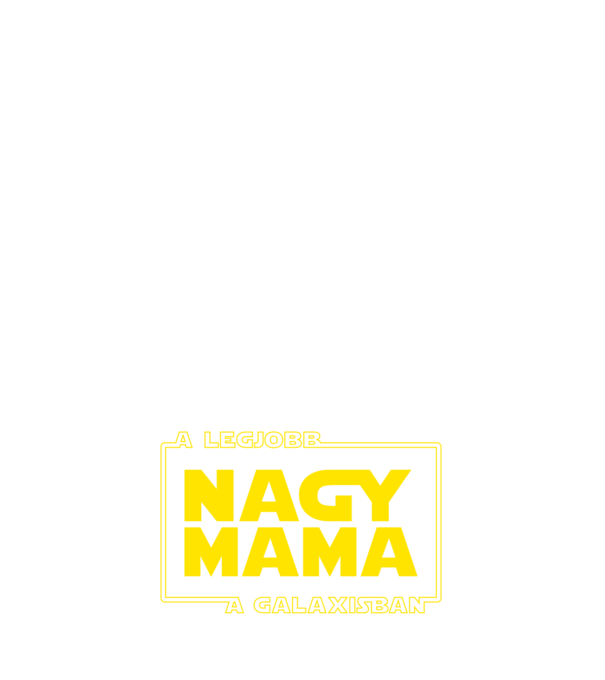 star-wars-legjobb-nagymama minta sötétkék pólón
