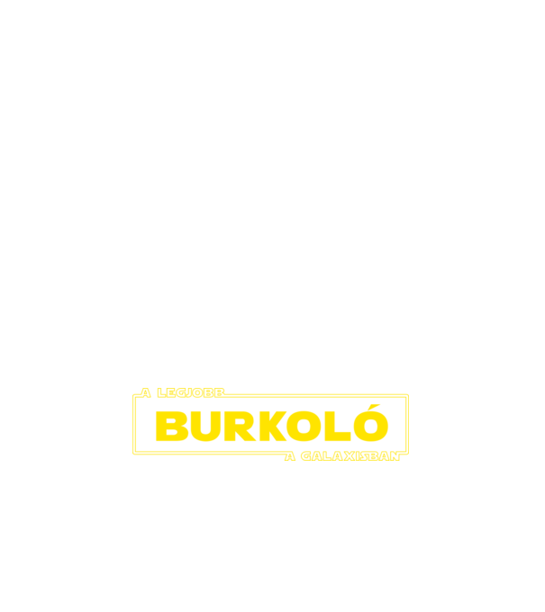 Star Wars legjobb burkolo minta fehér pólón