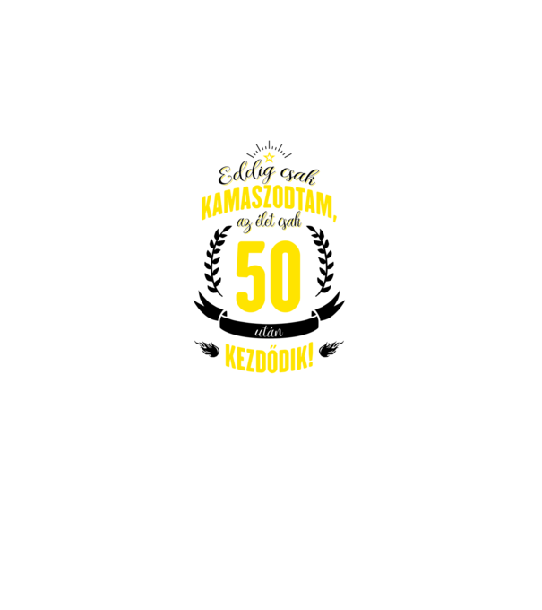 kamasz-50 minta fekete pólón
