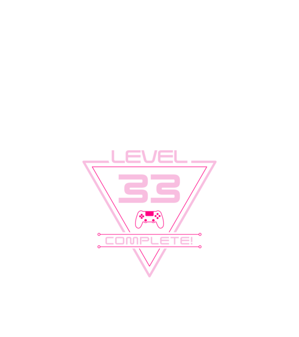 level-complete-33 minta fekete pólón