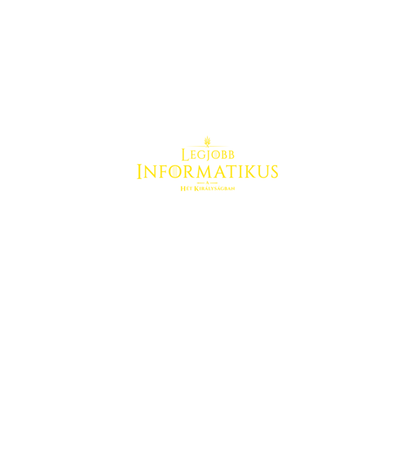got-legjobb-informatikus minta fekete pólón
