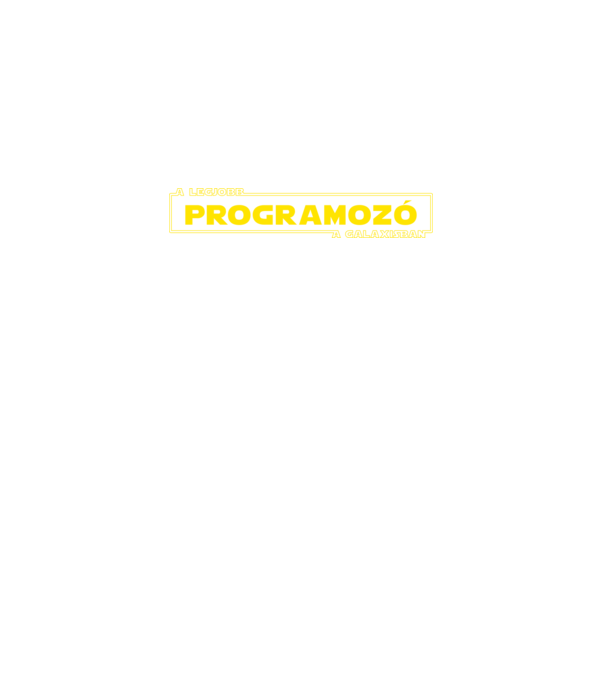 star-wars-legjobb-programozo minta fekete pólón