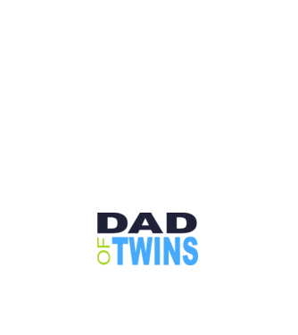 Dad of twins minta világos rózsaszín pólón
