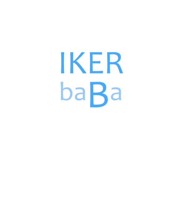 IKER baBa, páros minta minta fehér pólón