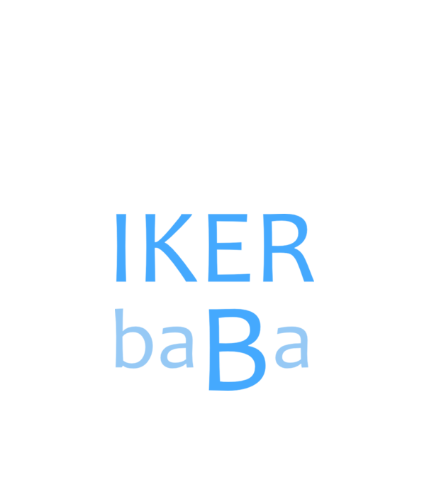 IKER baBa, páros minta minta fehér pólón