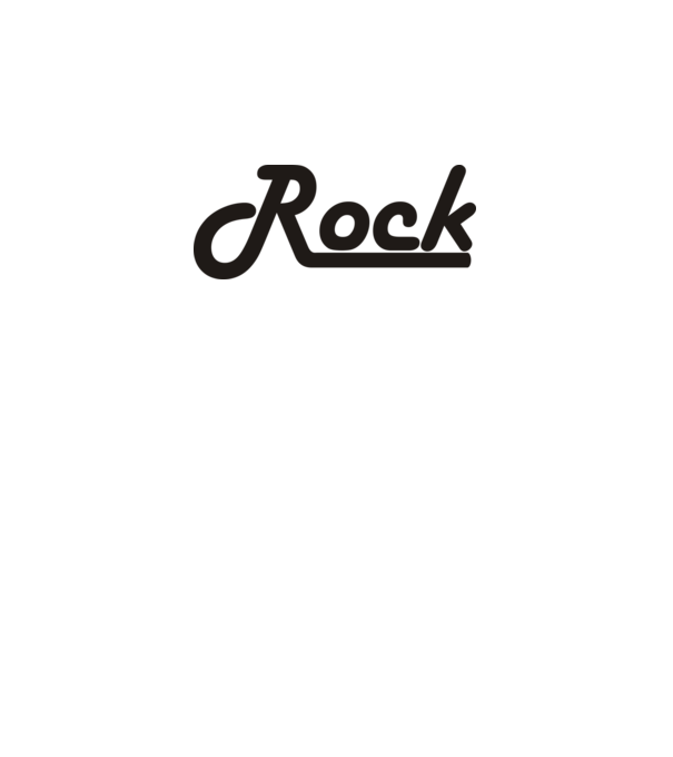 Rock, páros minta minta szürke pólón