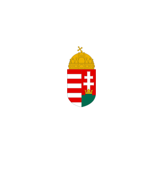 magyar címer minta fehér pólón