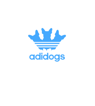 adidog minta fehér pólón