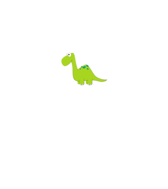 dino minta fehér pólón