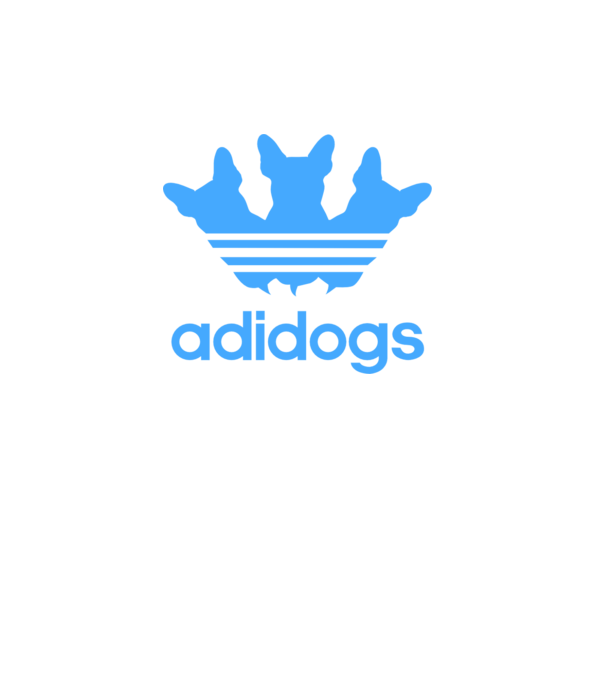 adidog minta fehér pólón