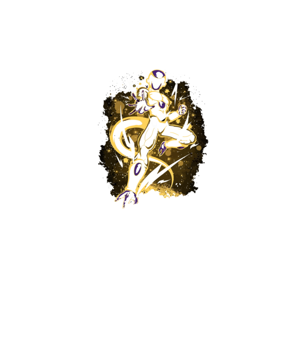 Dragon Ball - Golden Frieza minta fekete pólón