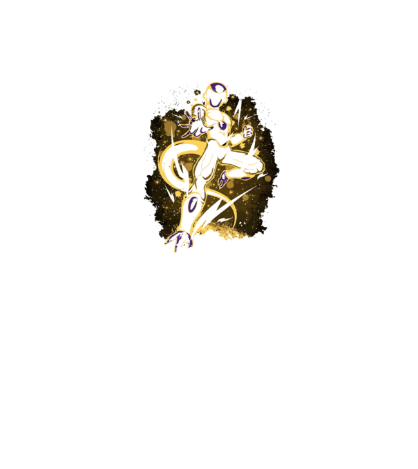Dragon Ball - Golden Frieza minta fekete pólón
