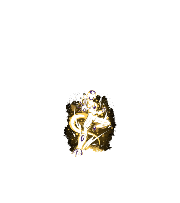 Dragon Ball - Golden Frieza minta fekete pólón