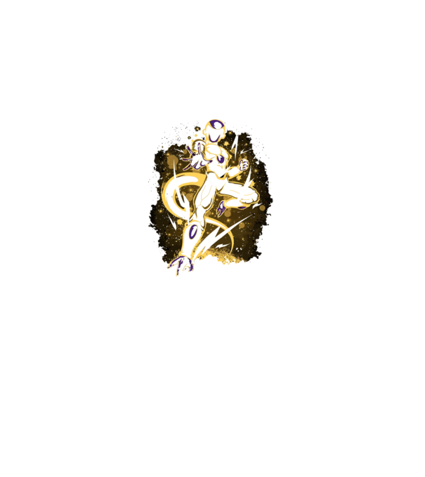 Dragon Ball - Golden Frieza minta sötétkék pólón