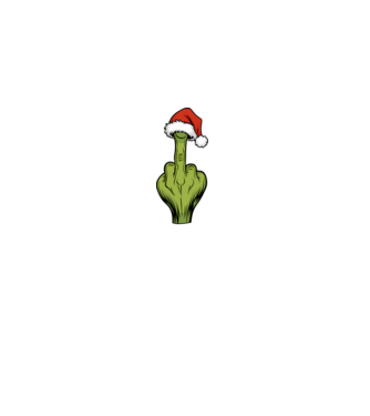 Szeretem a karácsonyi páros pólókat, de én nem Grinch Fekete pólóra minta fekete pólón