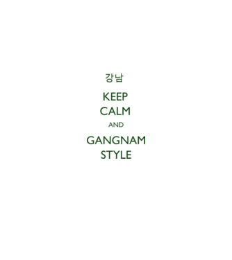 Gangnam style minta fehér pólón