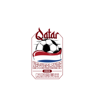 Quatar team netherlands minta fehér pólón