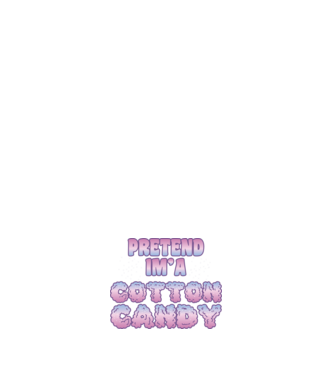 Farsang Cotton Candy minta világos rózsaszín pólón