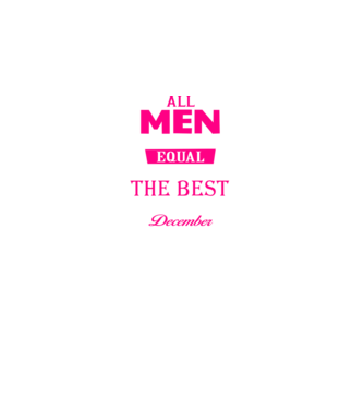 All men created equal....december minta fekete pólón