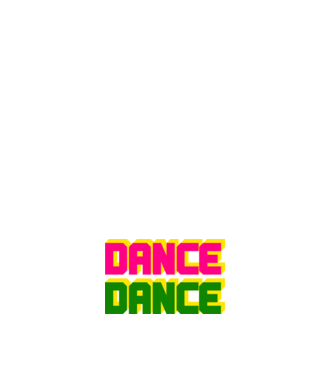 Dance minta sötétkék pólón