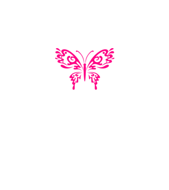 bttrfly minta fehér pólón