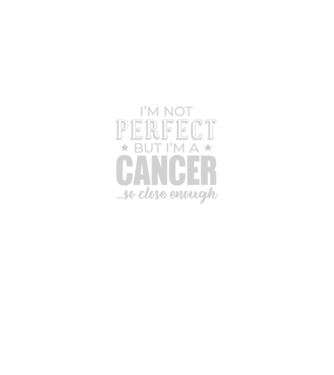 Not perfect, but CANCER minta fekete pólón