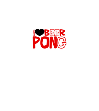 beerpong minta szürke pólón