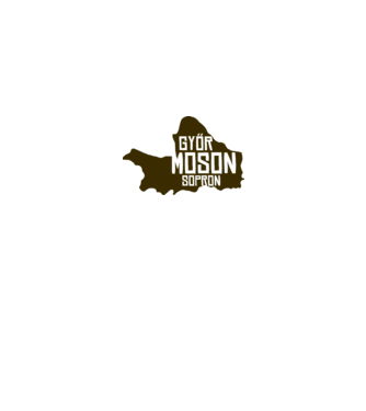 Győr-Moson-Sopron minta menta pólón