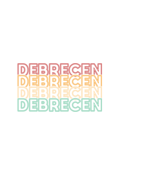 Debrecen sorszöveg minta fekete pólón