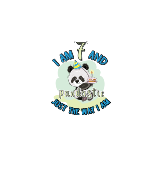 PANDASTIC  7 minta fehér pólón